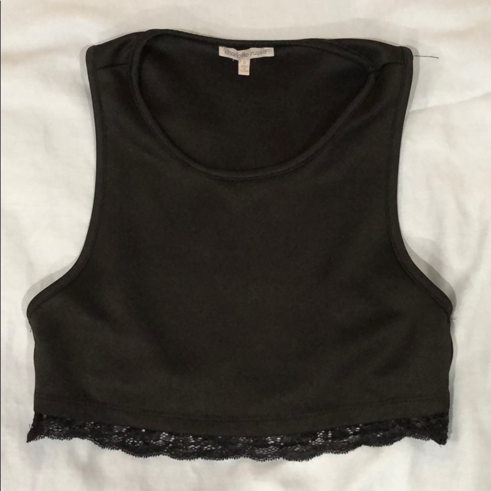 Black Crop Top